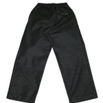Pintuck Wide Jeans Black Denim - LIKELIHOOD