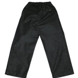 Pintuck Wide Jeans Black Denim - LIKELIHOOD