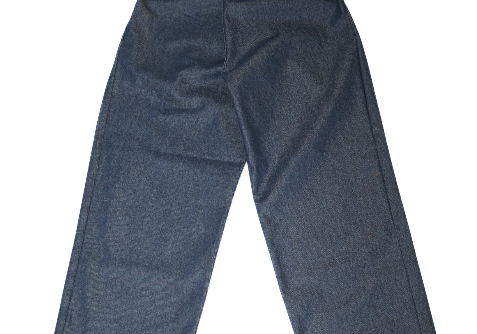 Pintuck Wide Jeans Indigo - LIKELIHOOD