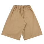 Pintuck Wide Shorts Beige - LIKELIHOOD
