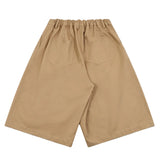 Pintuck Wide Shorts Beige - LIKELIHOOD