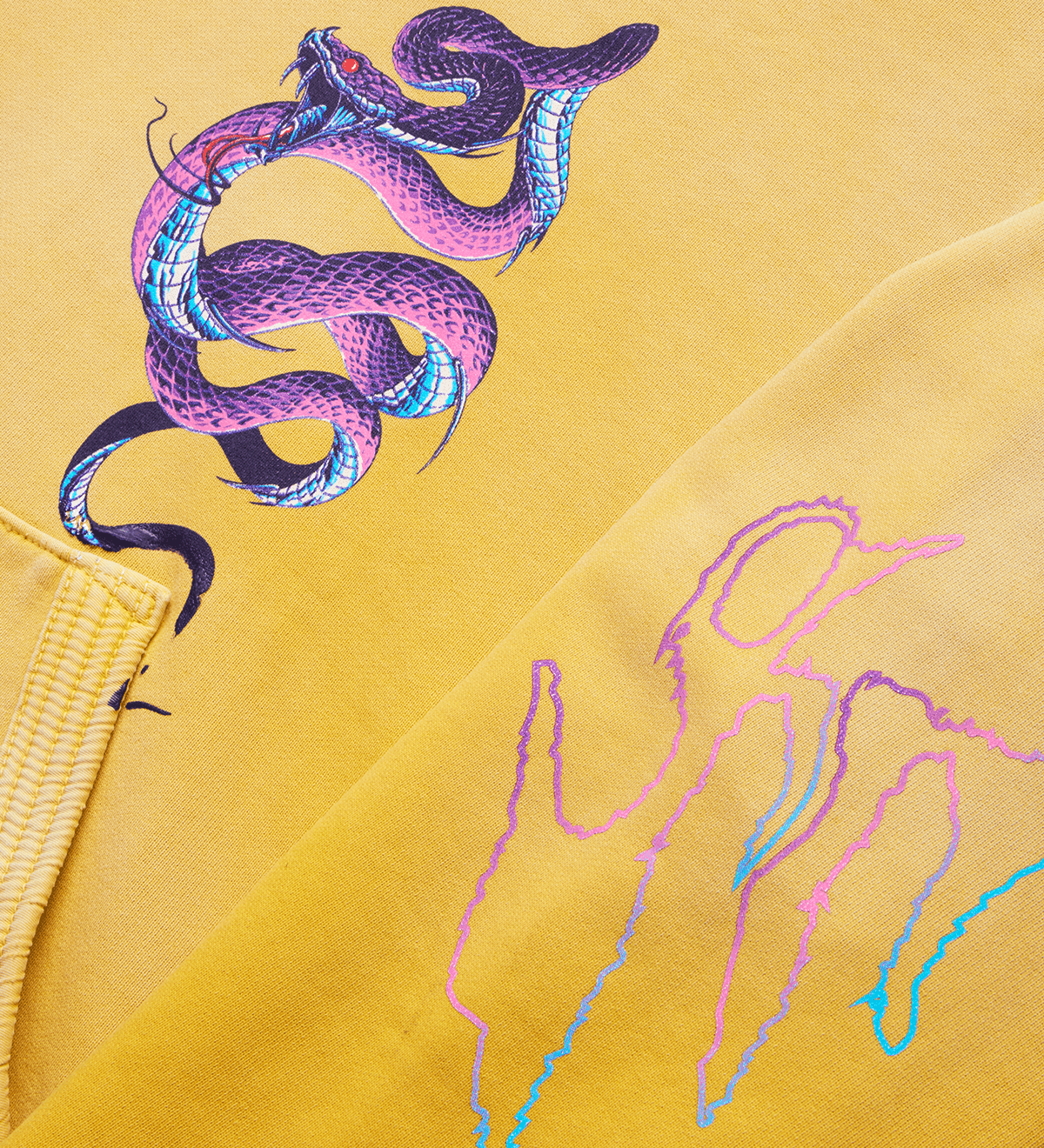 Pit Viper Boxy Hoodie Deep Gold - LIKELIHOOD