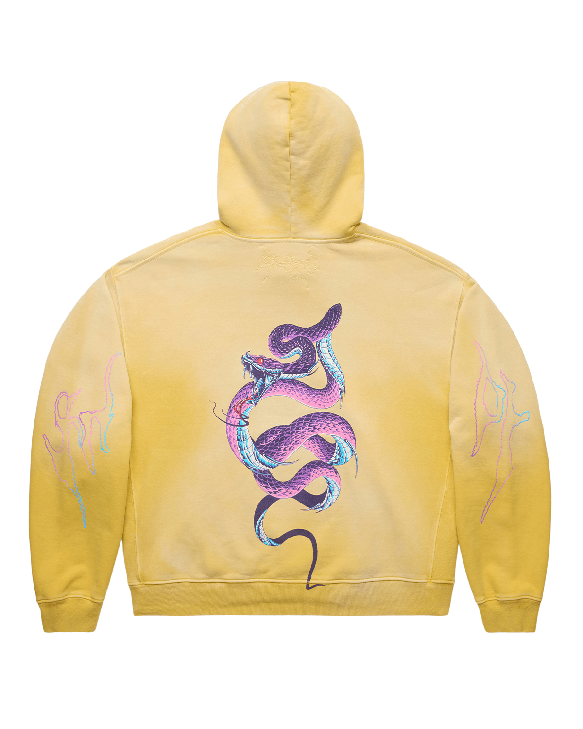 Pit Viper Boxy Hoodie Deep Gold - LIKELIHOOD