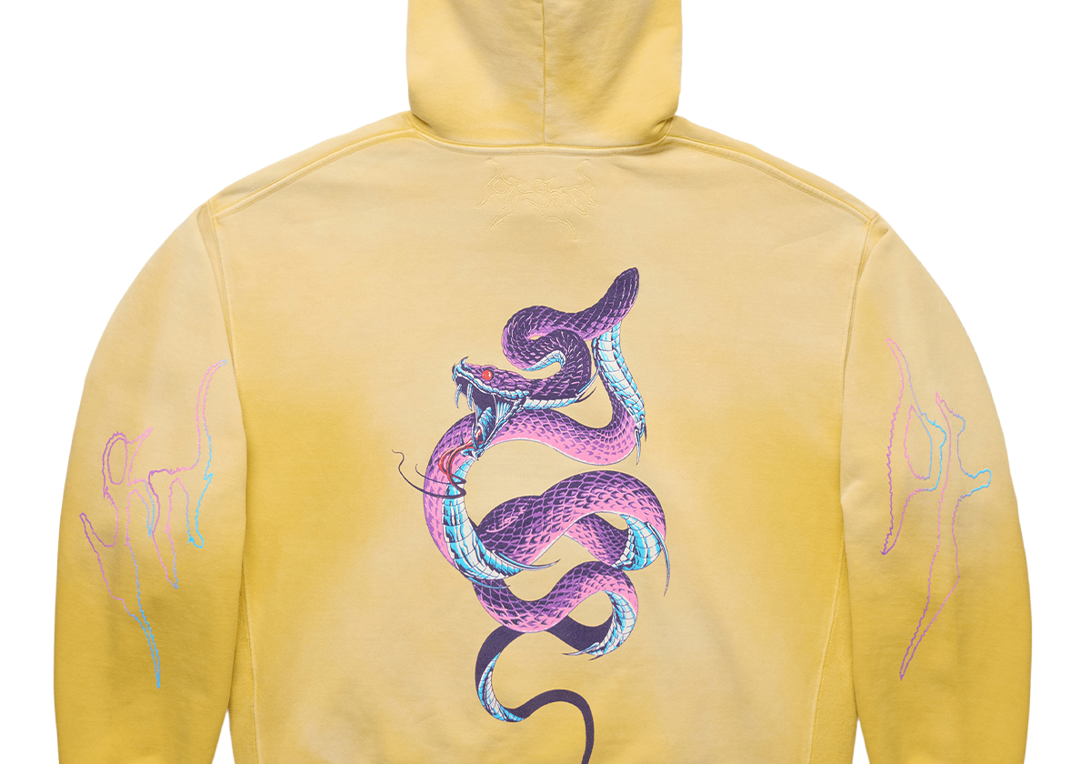 Pit Viper Boxy Hoodie Deep Gold - LIKELIHOOD