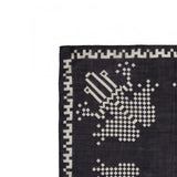 Pixel Frog Wool Scarf Pixelated Black Frog - LIKELIHOOD