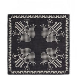 Pixel Frog Wool Scarf Pixelated Black Frog - LIKELIHOOD