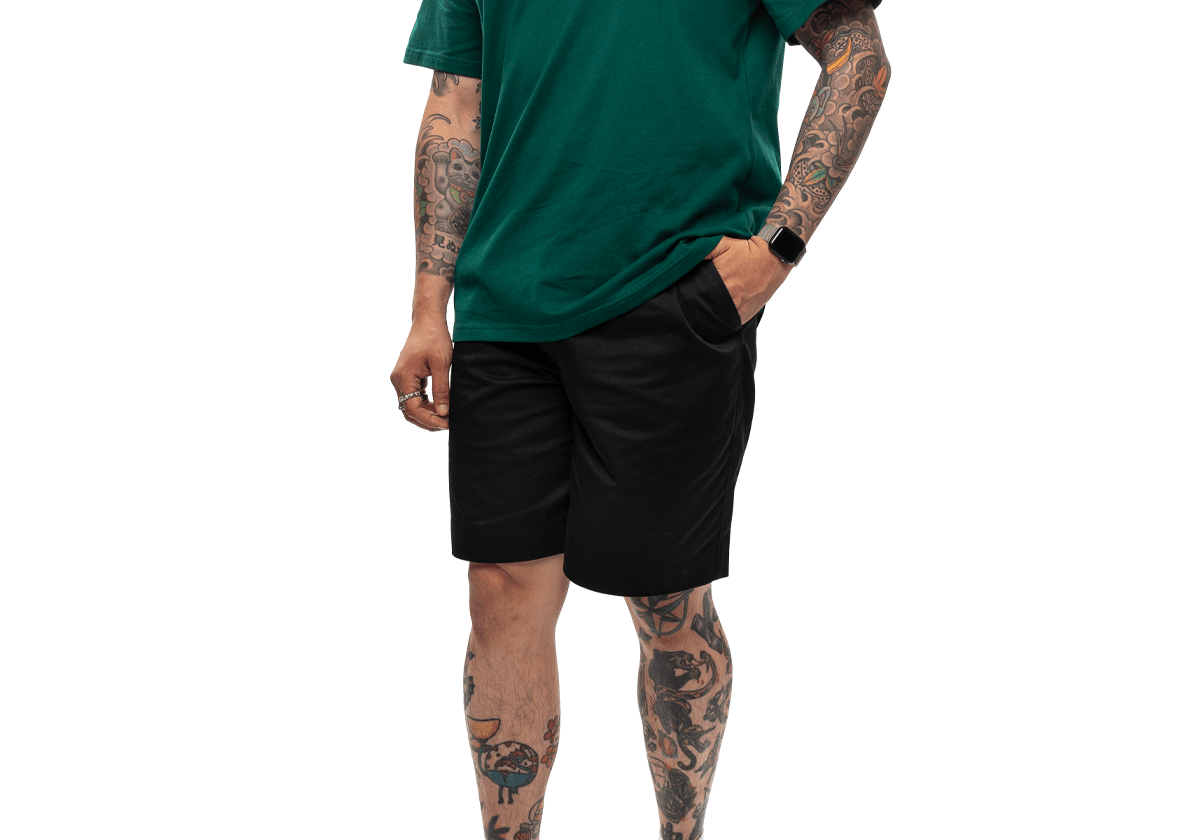 Pleated Short 'Black' - LIKELIHOOD