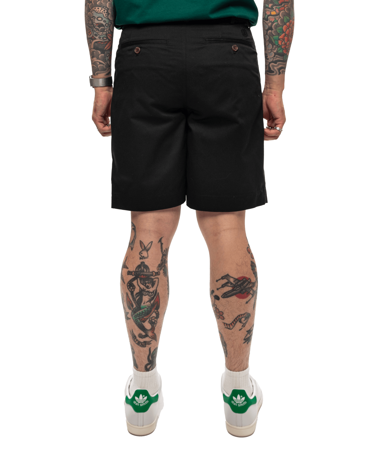 Pleated Short 'Black' - LIKELIHOOD