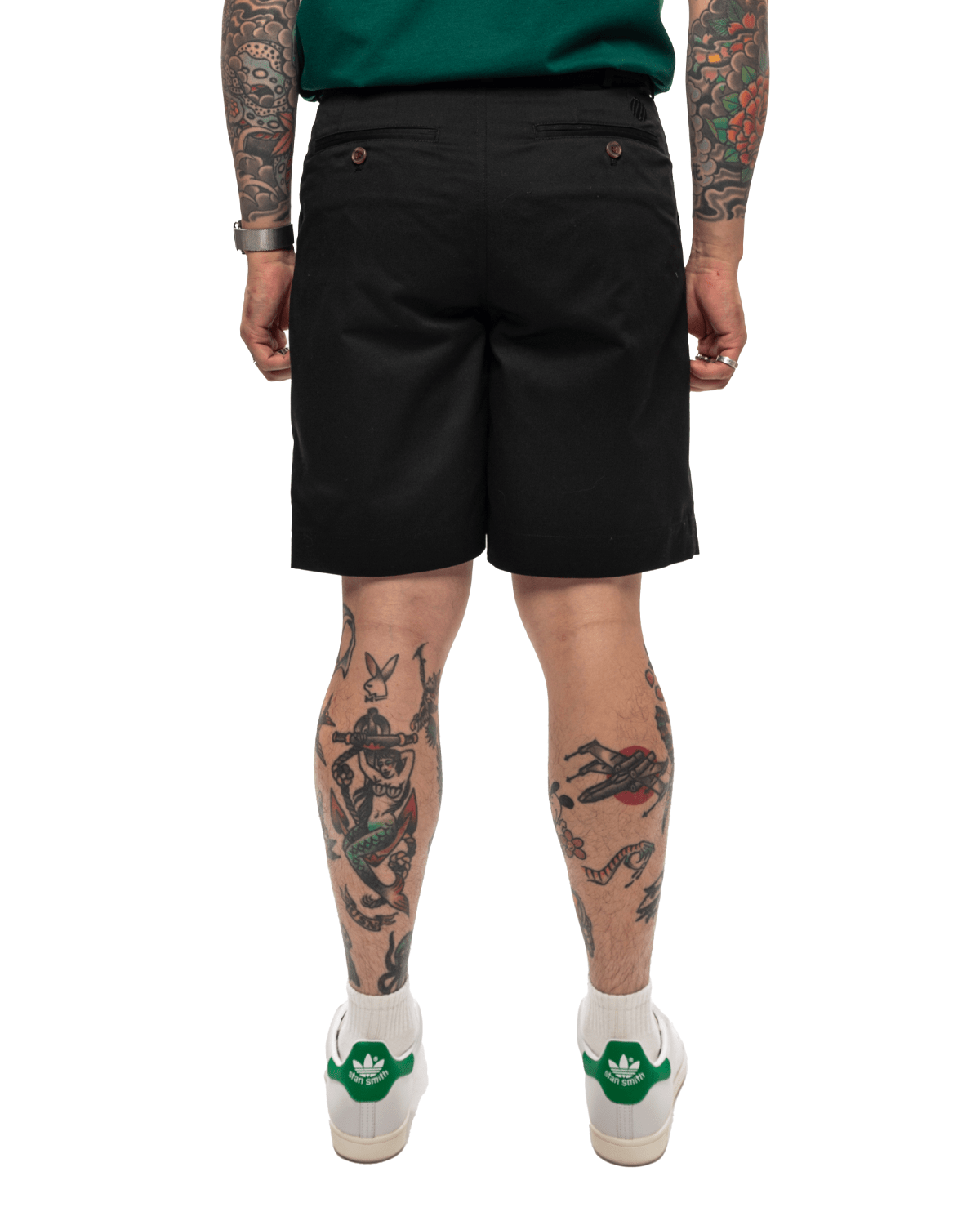 Pleated Short 'Black' - LIKELIHOOD