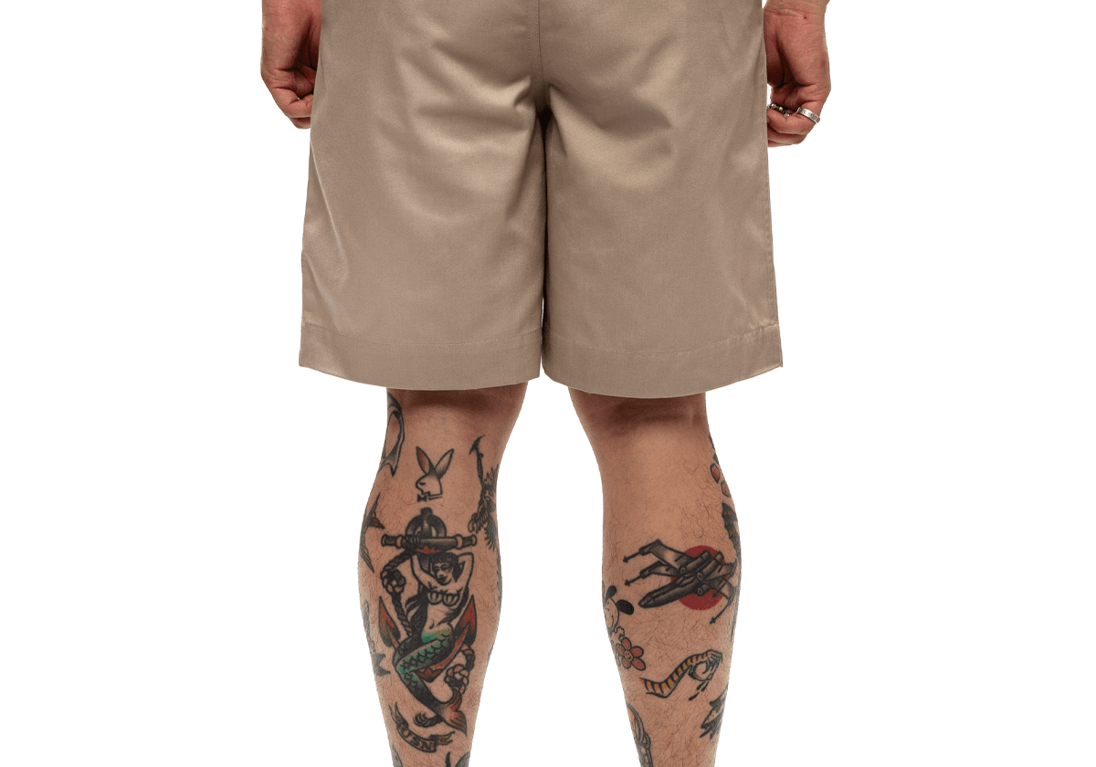 Pleated Short 'Bone' - LIKELIHOOD