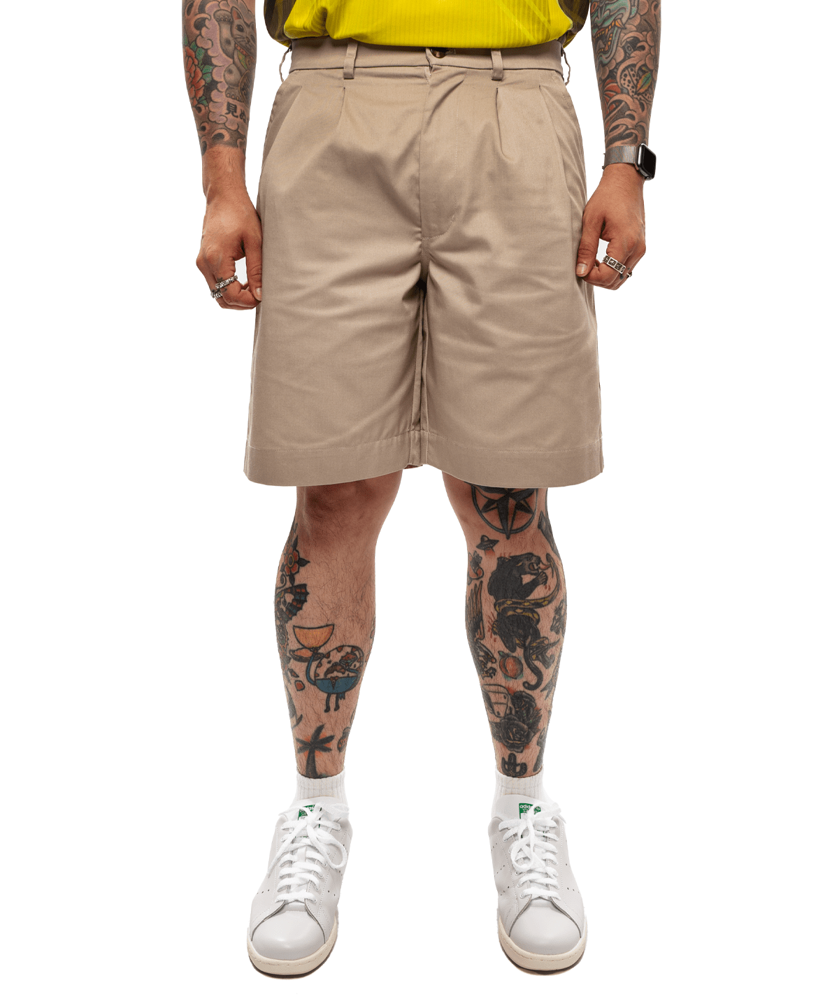 Pleated Short 'Bone' - LIKELIHOOD