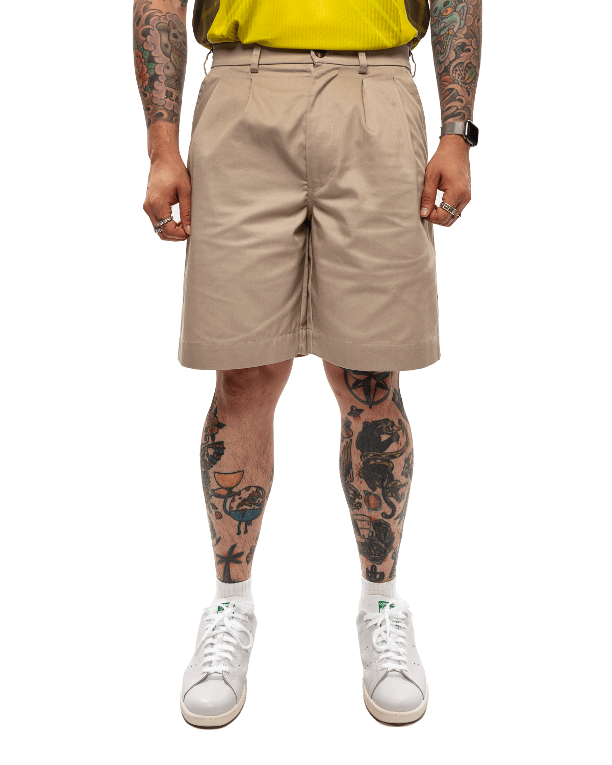 Pleated Short 'Bone' - LIKELIHOOD