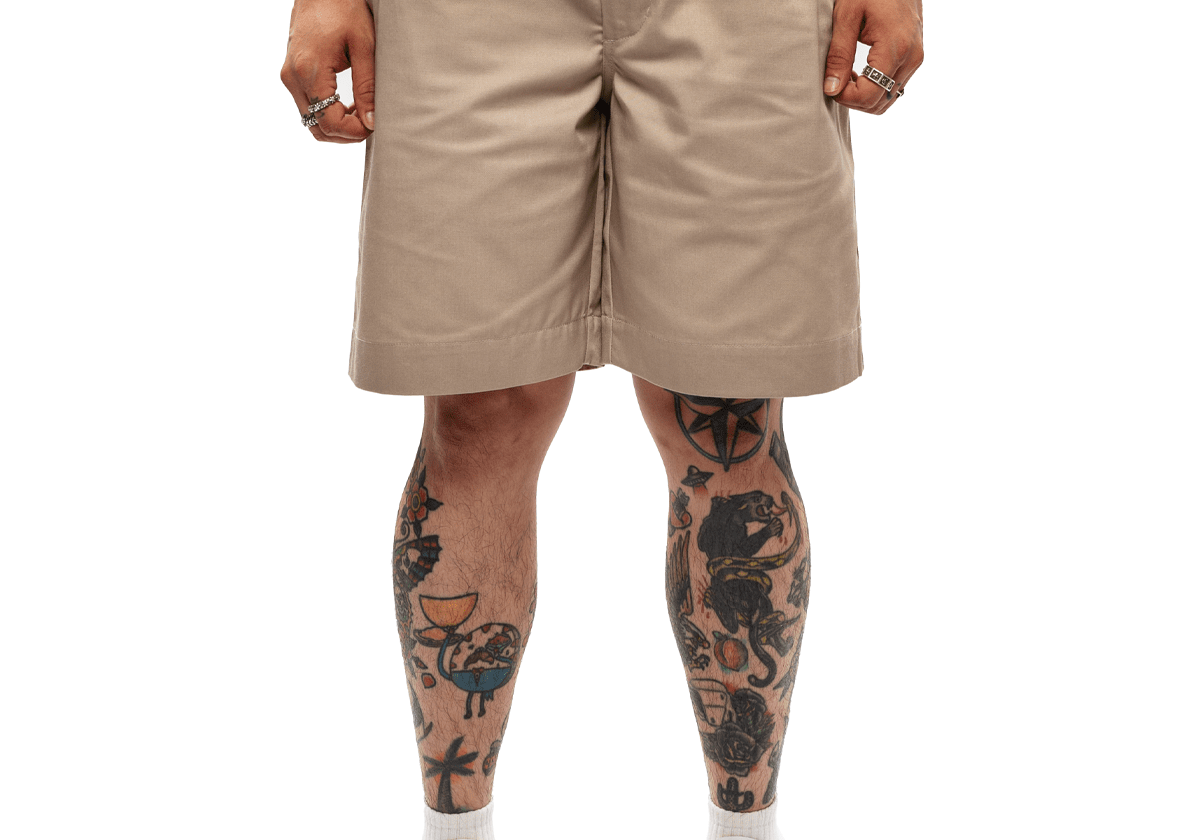 Pleated Short 'Bone' - LIKELIHOOD