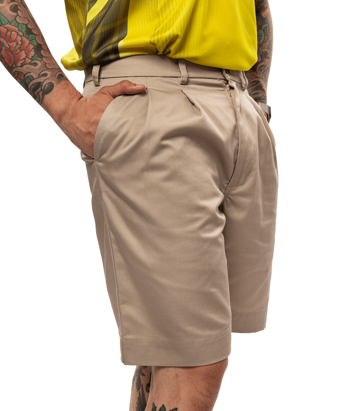 Pleated Short 'Bone' - LIKELIHOOD