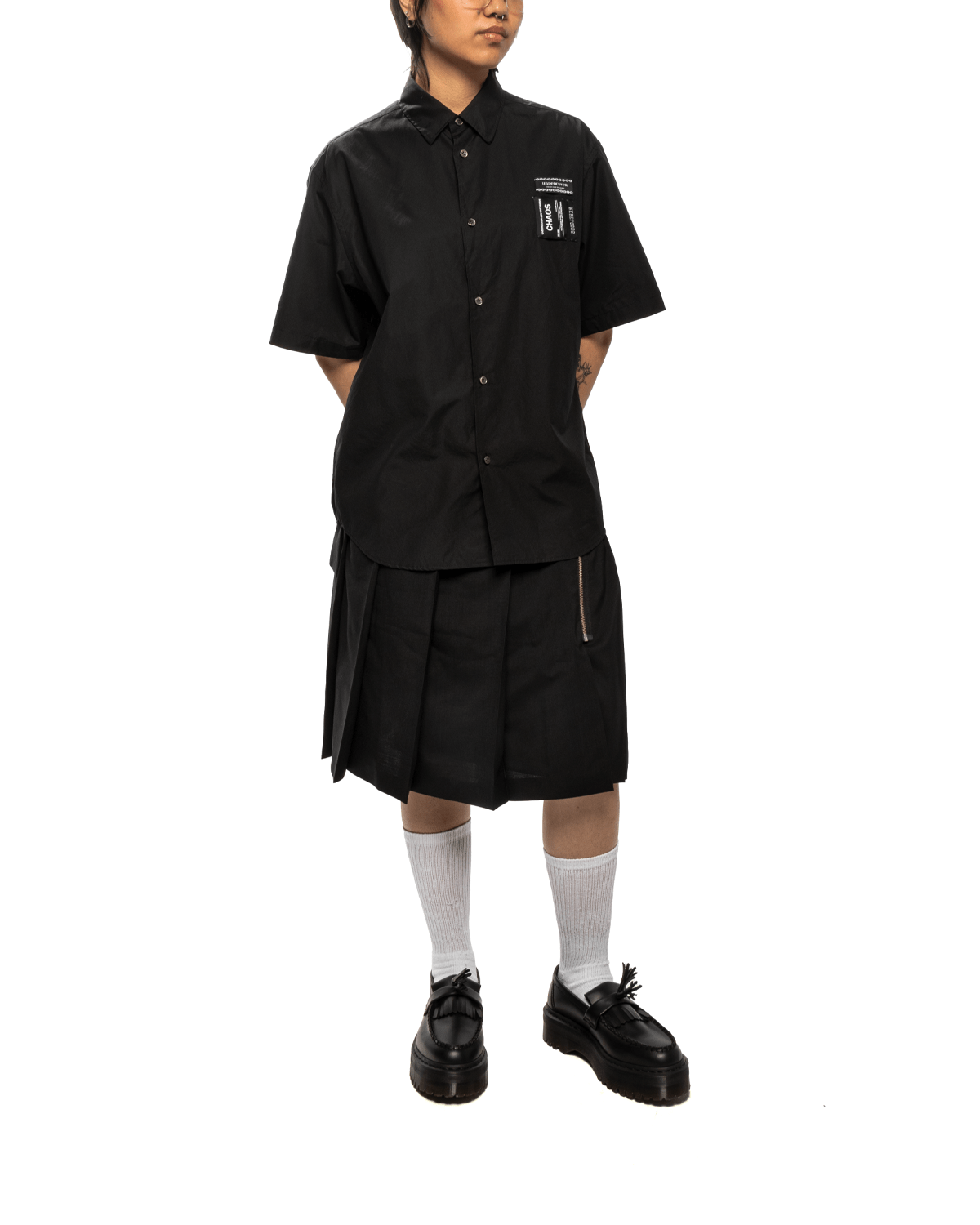 Pleated Skirt Black - LIKELIHOOD