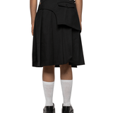 Pleated Skirt Black - LIKELIHOOD