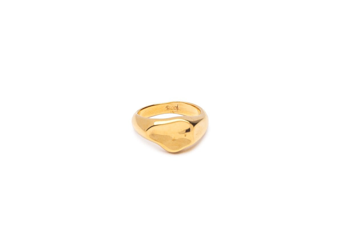 POOL Ring Gold Plated Bronze - LIKELIHOOD