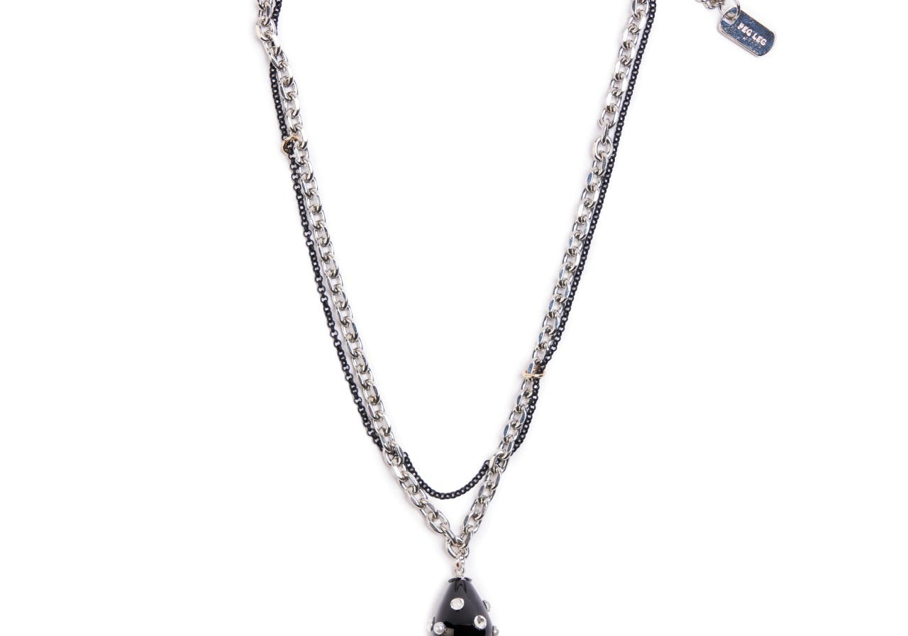 Pretty Fungus Necklace Black - LIKELIHOOD