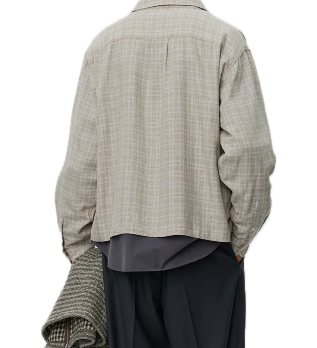 Priority Shirt Sepia Check - LIKELIHOOD