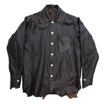 Prototype Leather Shirt Black - LIKELIHOOD