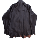 Prototype Leather Shirt Black - LIKELIHOOD