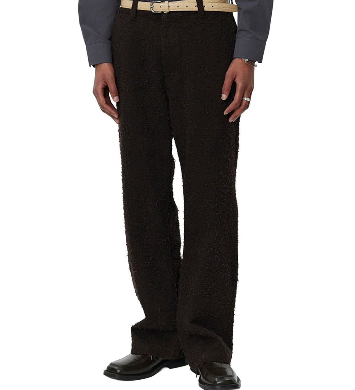 Punch Out Jeans Dark Brown - LIKELIHOOD