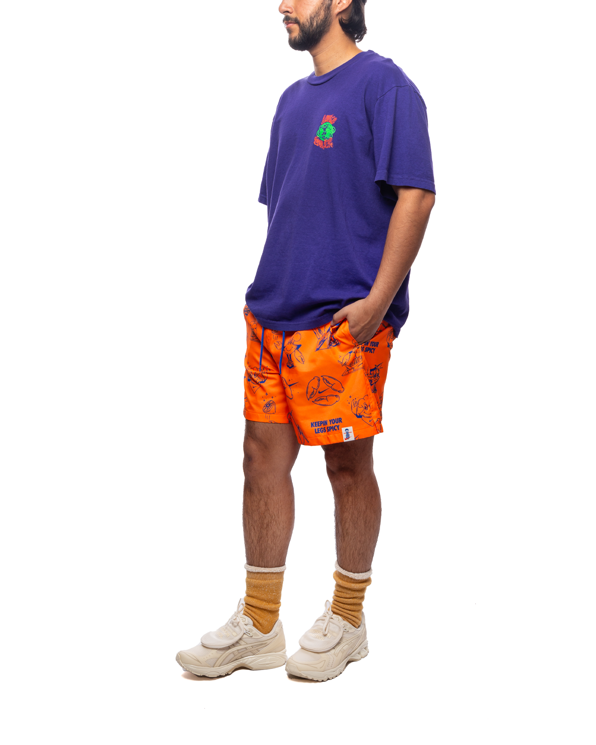 Club Shorts Total Orange