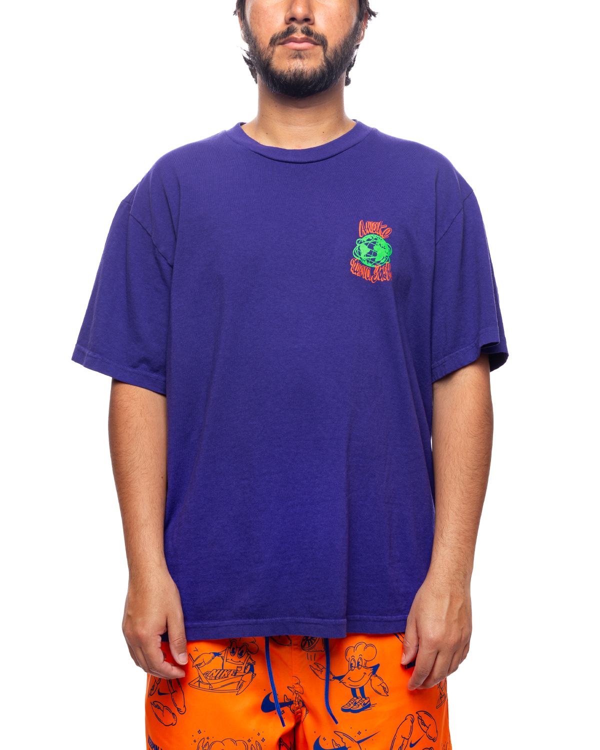 Globe T-Shirt Purple