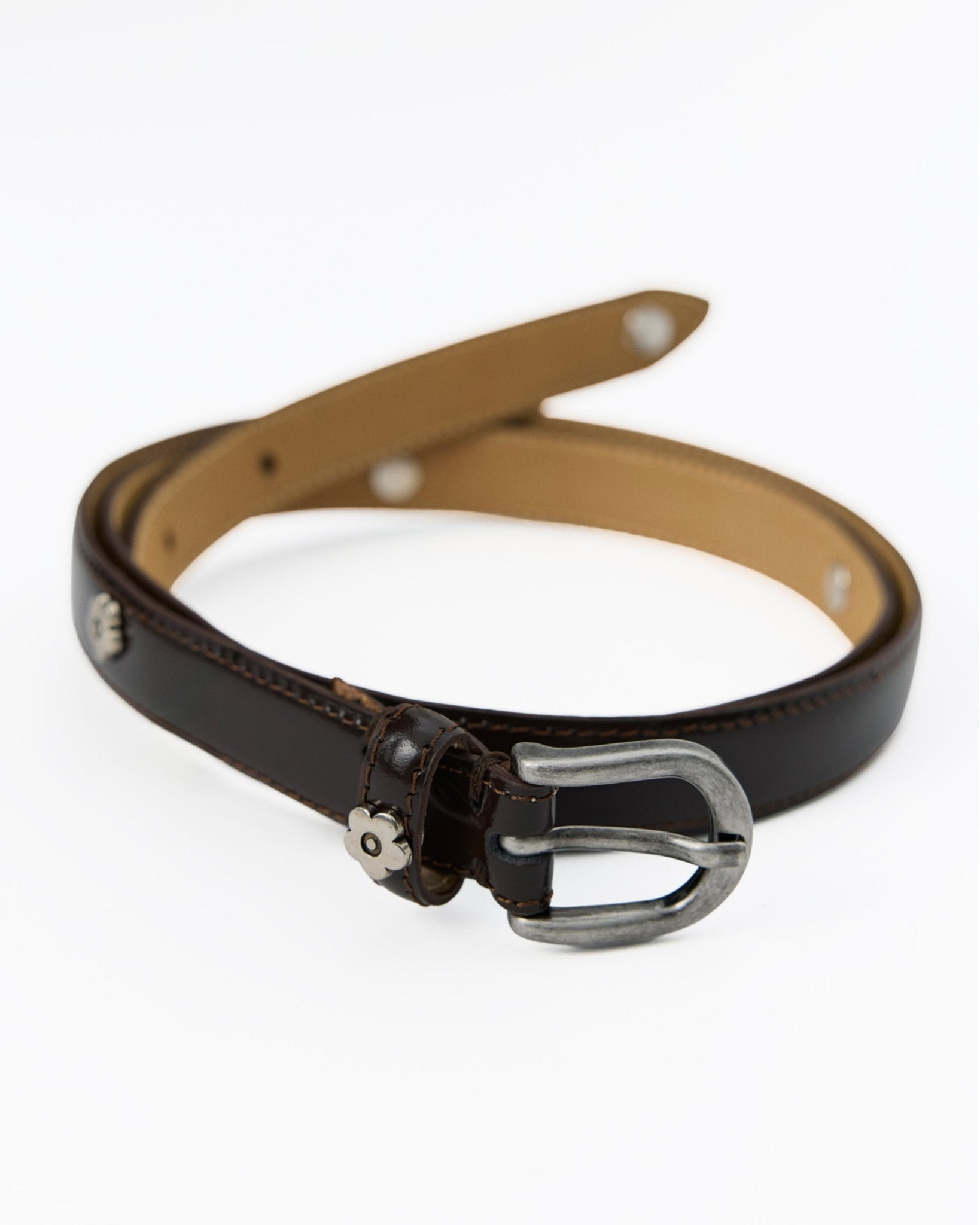Purpose Belt Rivet Brown Polido - LIKELIHOOD