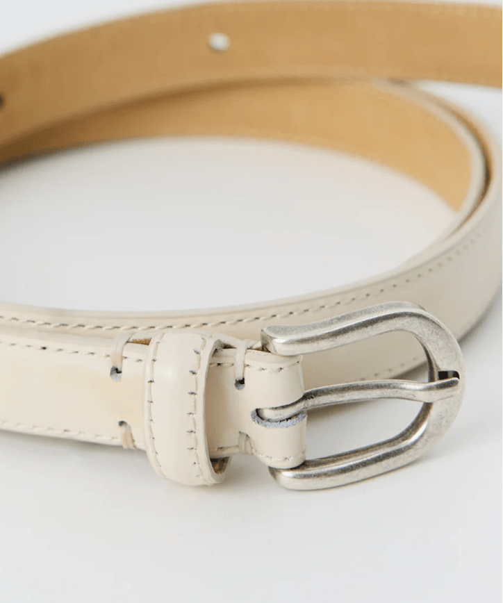 Purpose Belt White Polido - LIKELIHOOD