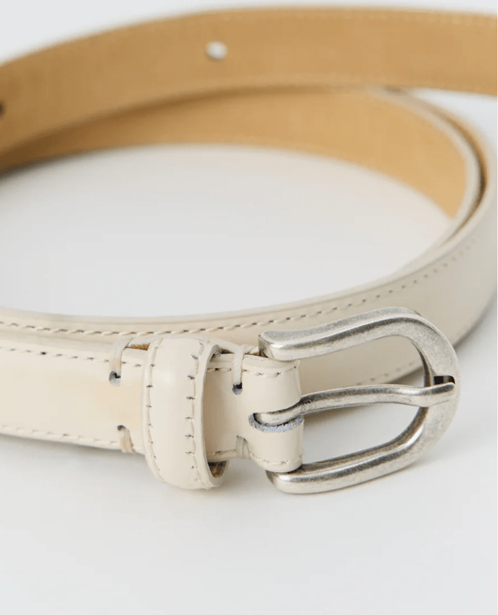 Purpose Belt White Polido - LIKELIHOOD