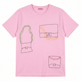 Purses Fitted T-Shirt Pink - LIKELIHOOD