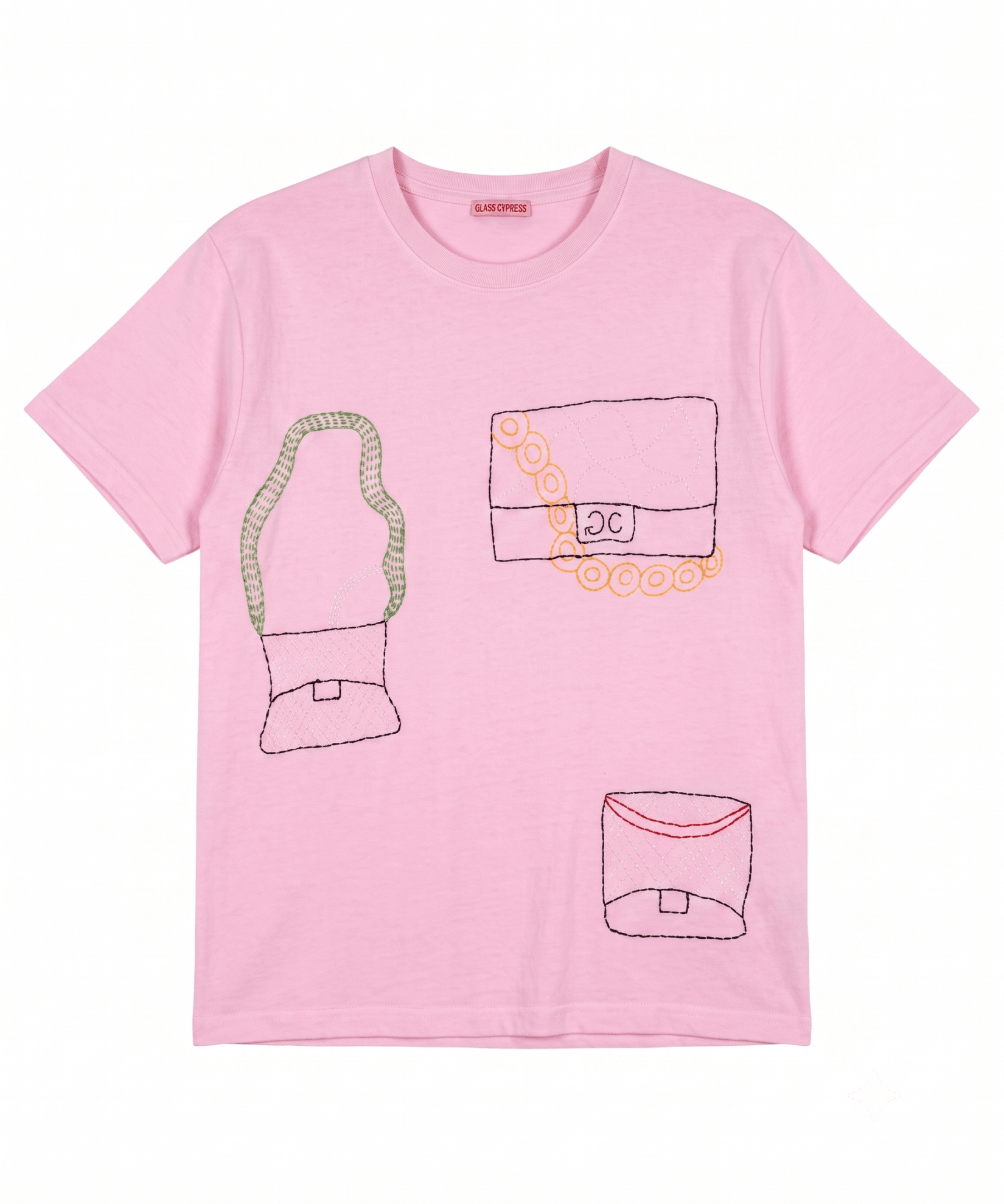 Purses Fitted T-Shirt Pink - LIKELIHOOD