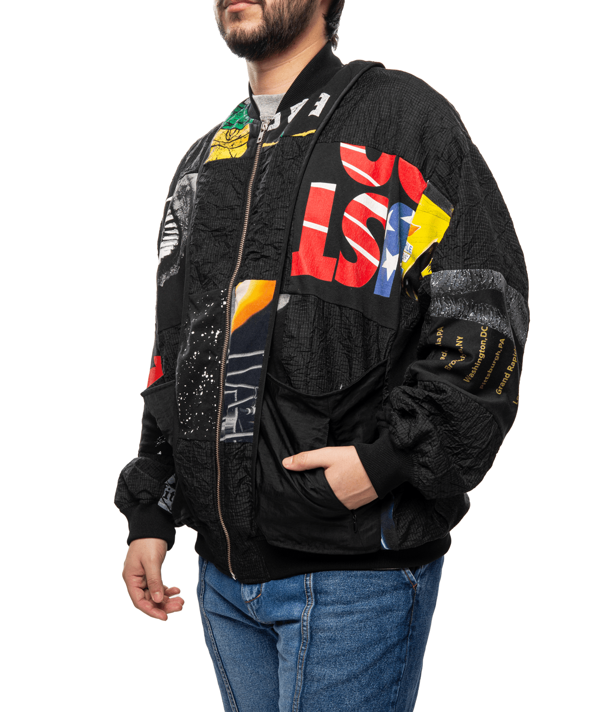 Rebirth Jacket Black - LIKELIHOOD