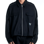 Recycling Uniform Work Jacket Black - LIKELIHOOD