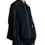 Recycling Uniform Work Jacket Black - LIKELIHOOD