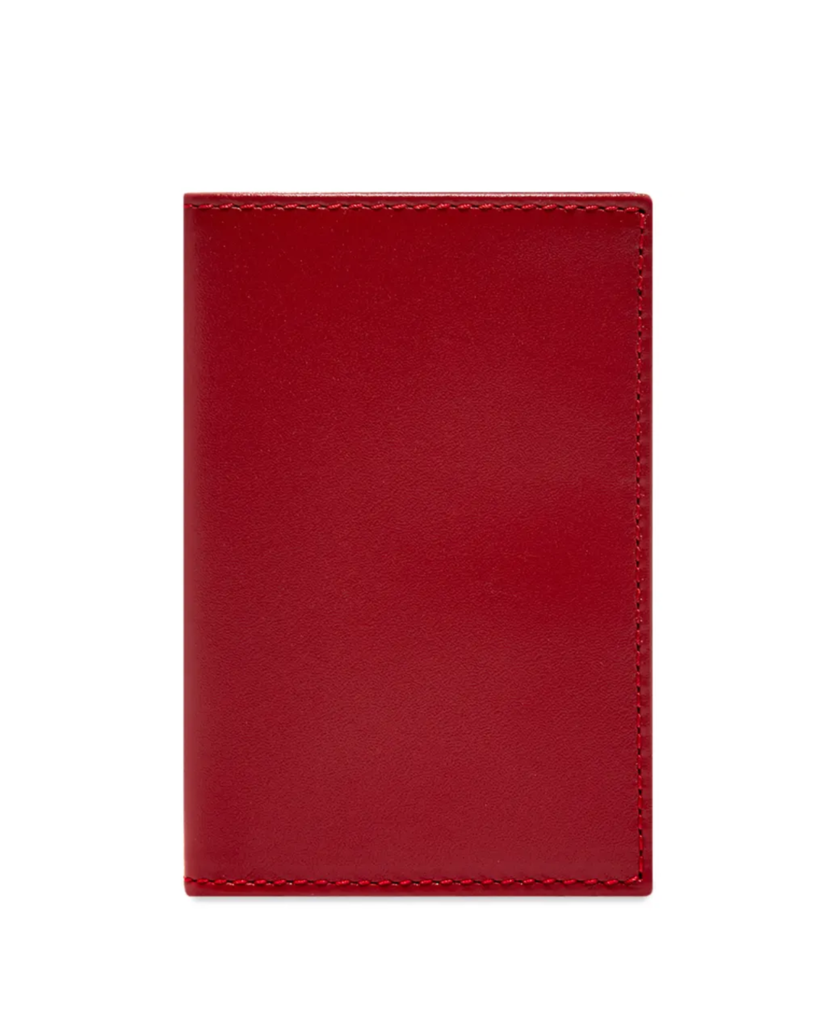 Classic Leather Slim Wallet Red