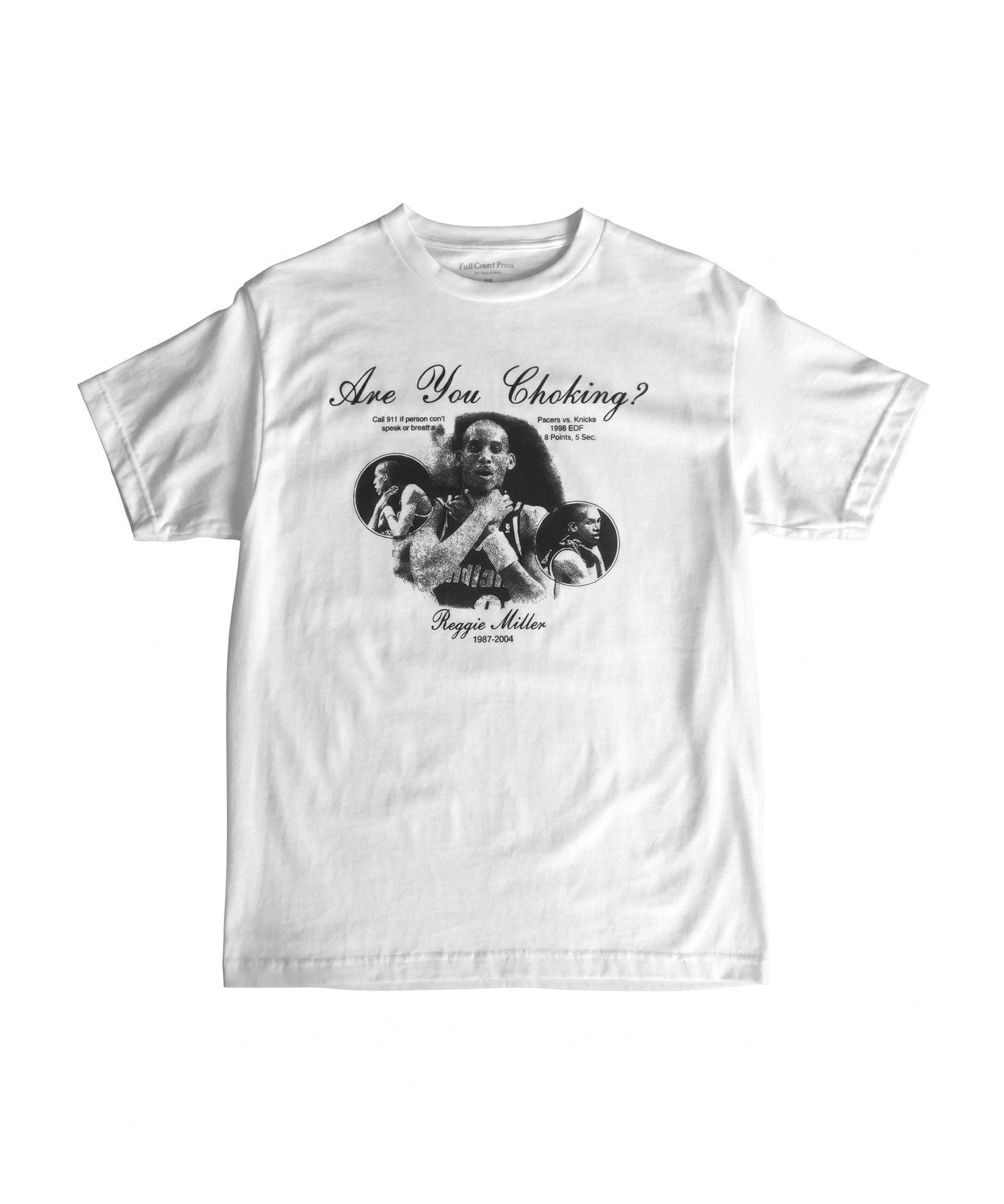 Reggie Miller S/S Tee White - LIKELIHOOD