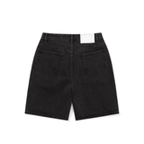 Relaxed Denim Short Black - LIKELIHOOD