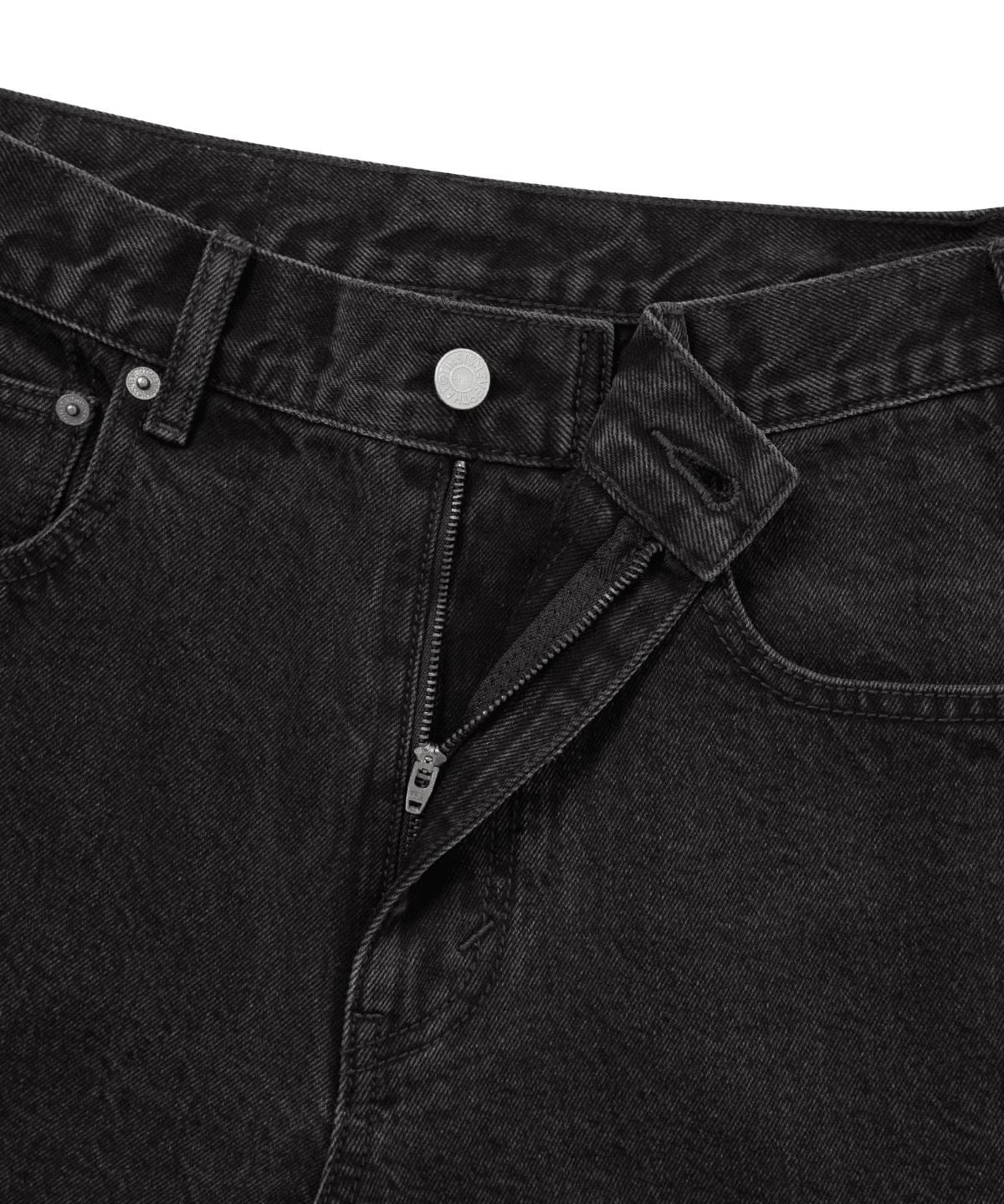 Relaxed Denim Short Black - LIKELIHOOD