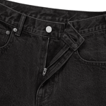 Relaxed Denim Short Black - LIKELIHOOD