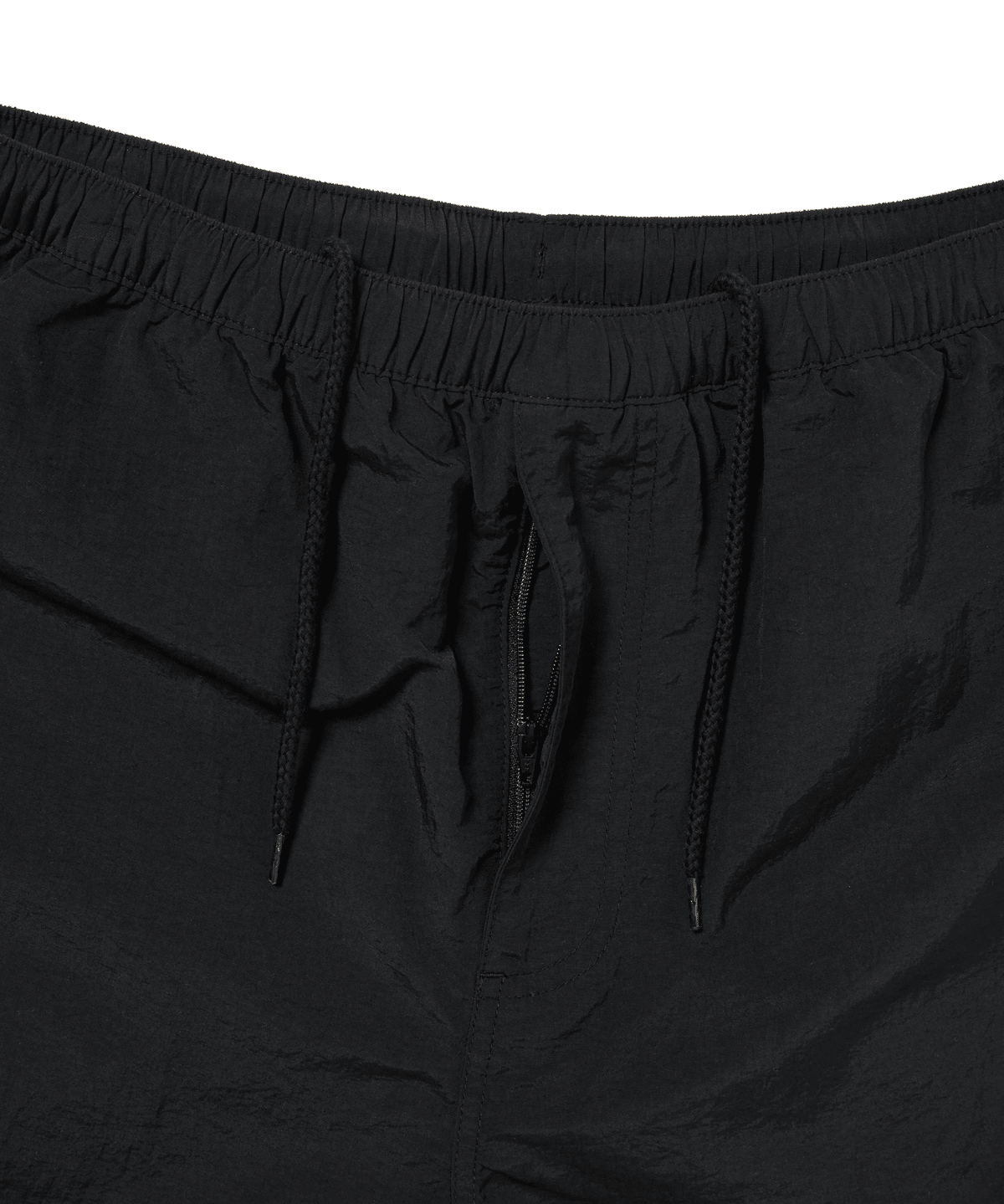 Relaxed Nylon Short Black - LIKELIHOOD