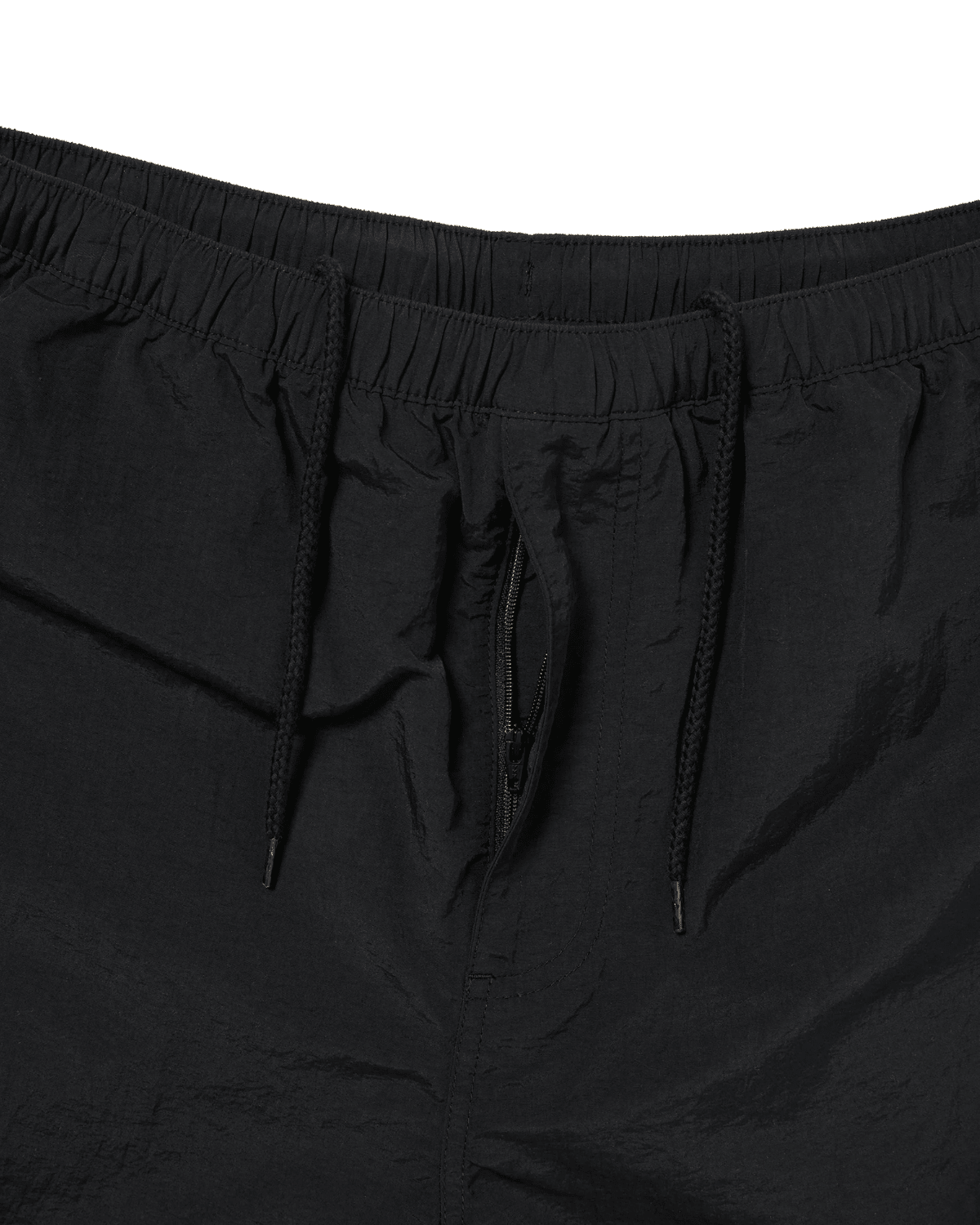 Relaxed Nylon Short Black - LIKELIHOOD