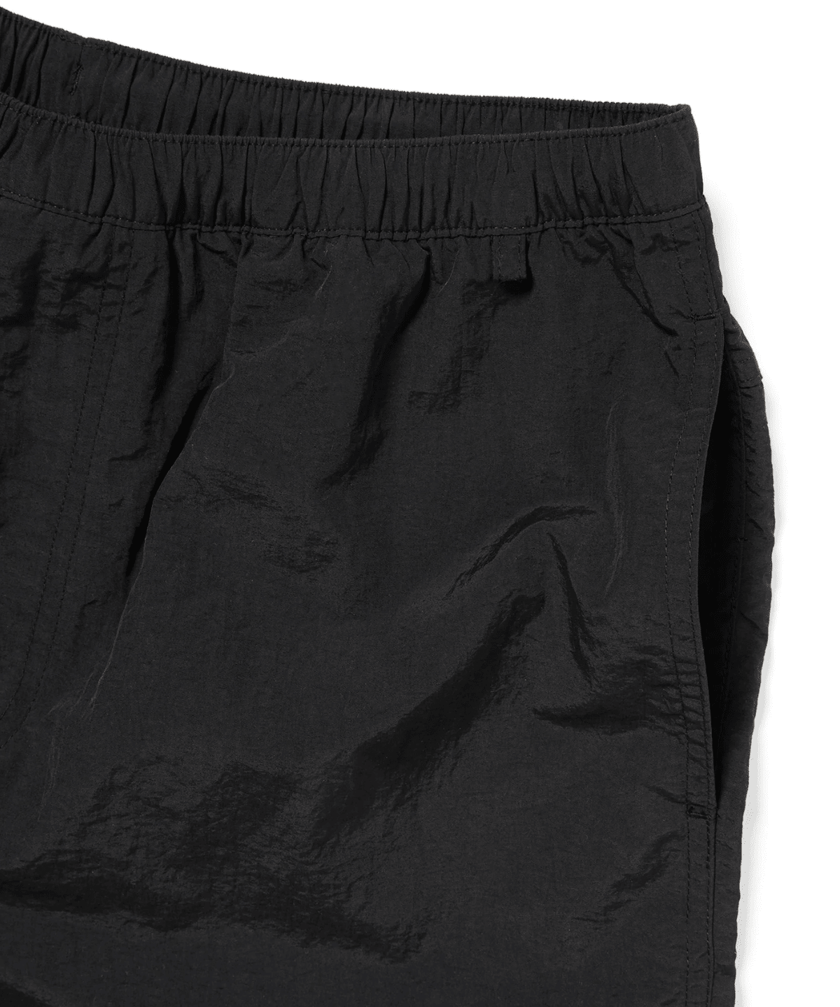 Relaxed Nylon Short Black - LIKELIHOOD