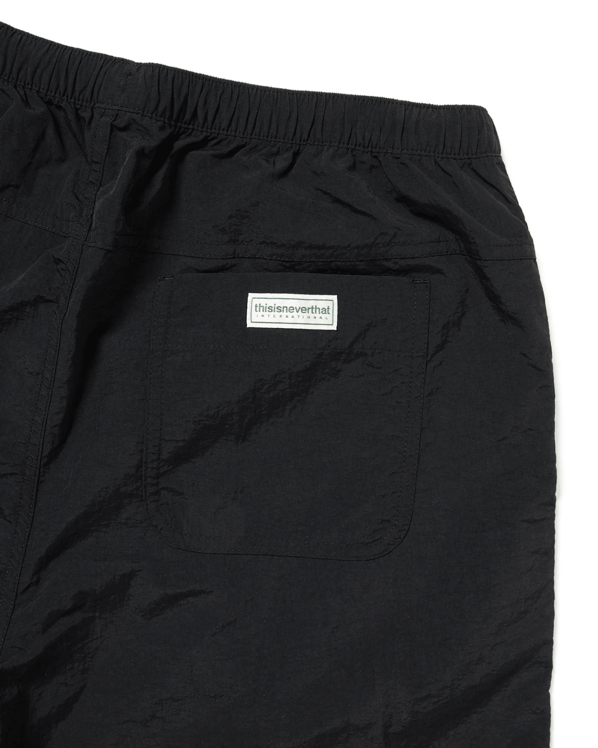 Relaxed Nylon Short Black - LIKELIHOOD
