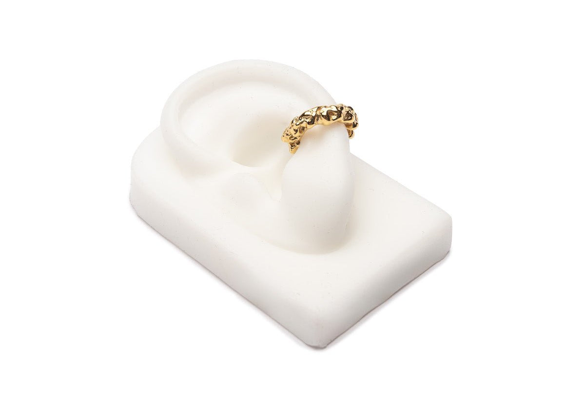 ROCA LOOP Ear Cuff Gold Plated Bronze - LIKELIHOOD