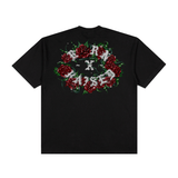 Roses Rocker Tee Black - LIKELIHOOD