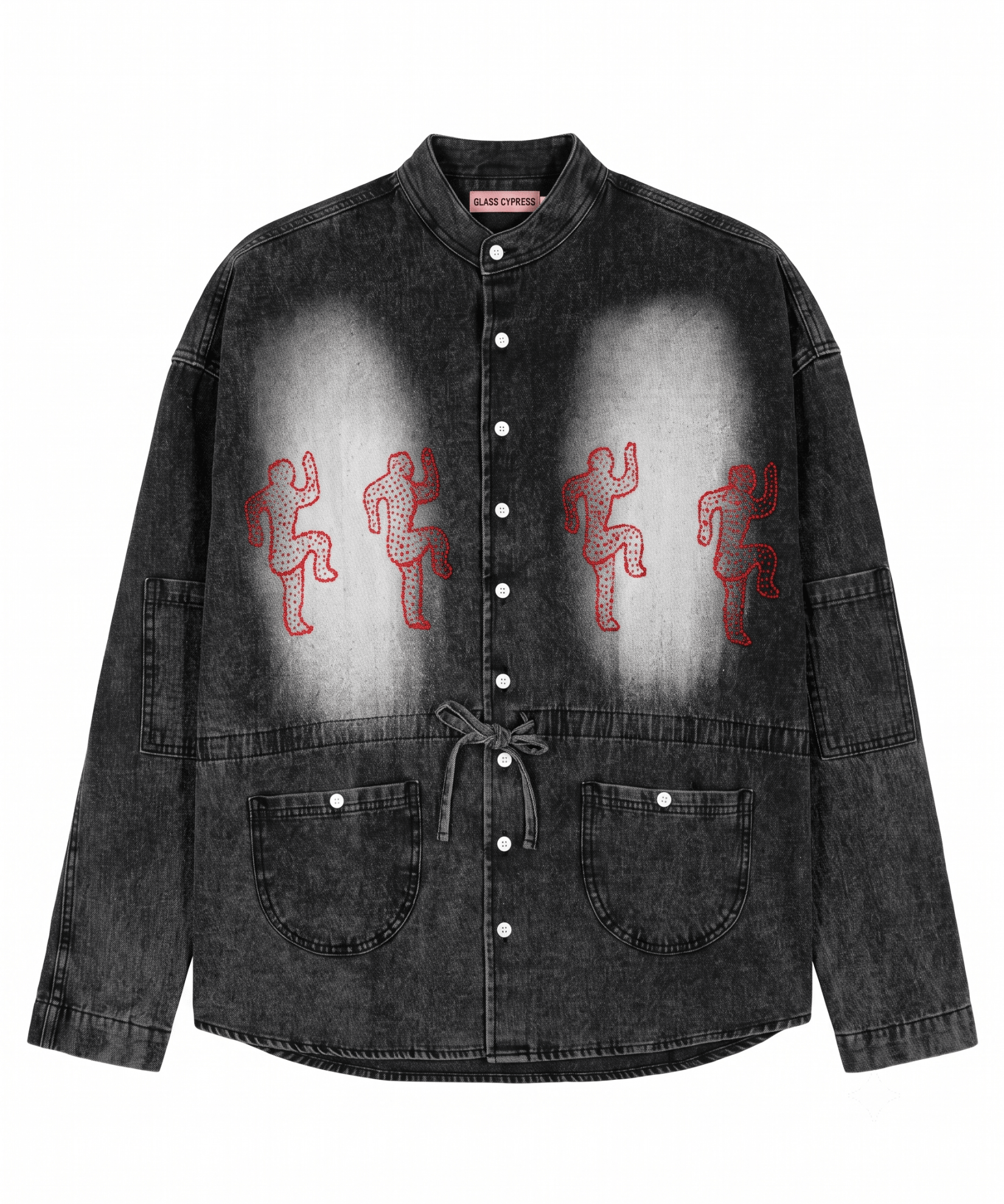 Runner Denim Shirt Jacket Black - LIKELIHOOD