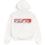 S Box Zip Hoodie Off White - LIKELIHOOD