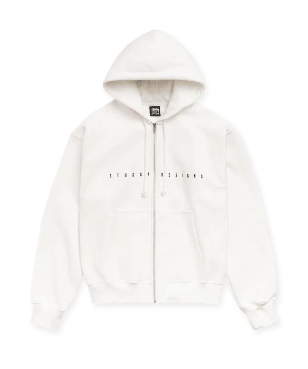S Box Zip Hoodie Off White - LIKELIHOOD
